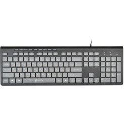 Клавиатура Oklick 480M (черный/серый)