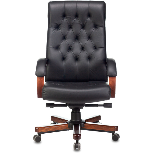 Кресло Бюрократ T-9928WALNUT (черный)