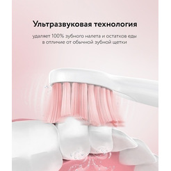 Электрическая зубная щетка Fairywill E11 (розовый, 8 насадок + чехол)