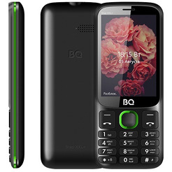 Мобильный телефон BQ-Mobile BQ-3590 Step XXL+ (черный/зеленый)