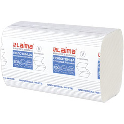 Бумажные полотенца Laima UNIVERSAL WHITE PLUS 111342 (15 шт)