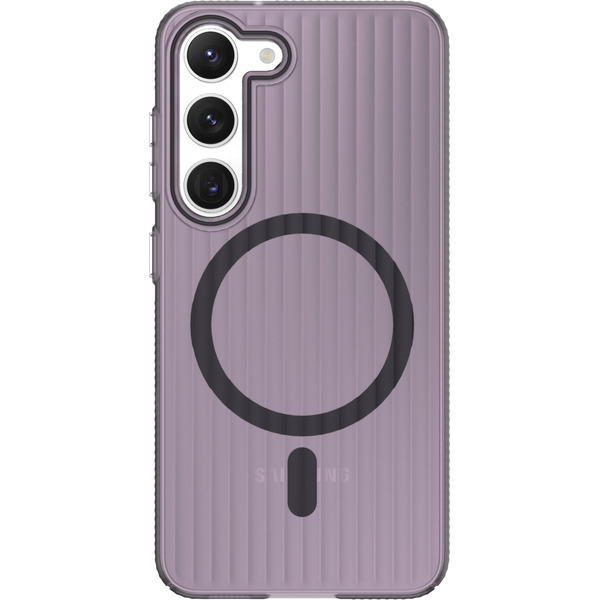 Задняя накладка CASE Translucent Strip Samsung Galaxy S23, черный