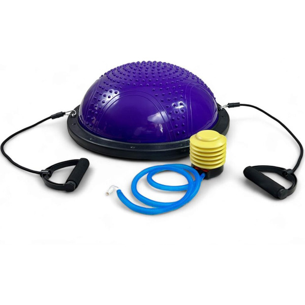 Балансировочная платформа CALVIANO Bosu Ball 58 см (фиолетовый)
