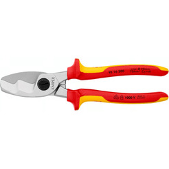 Кабелерез с двойными режущими кромками Knipex 95 16 200