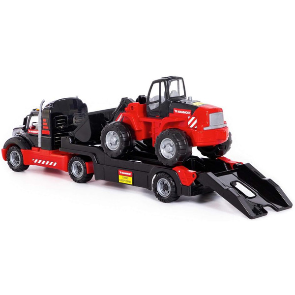 Автомобиль-трейлер + трактор-погрузчик Полесье 57129 206-03 MAMMOET