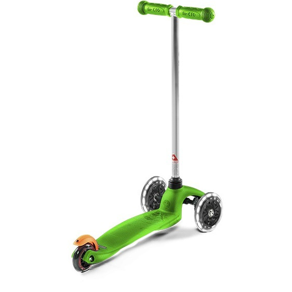 Самокат Micro Mini Micro LED (зеленый) [MM0288]