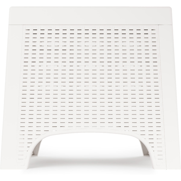 Садовый стол Альтернатива Ротанг Лайт М8910 (белый)