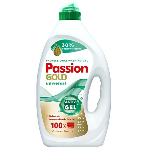 Гель для стирки универсальный Passion Gold (100 стирок) 4 л