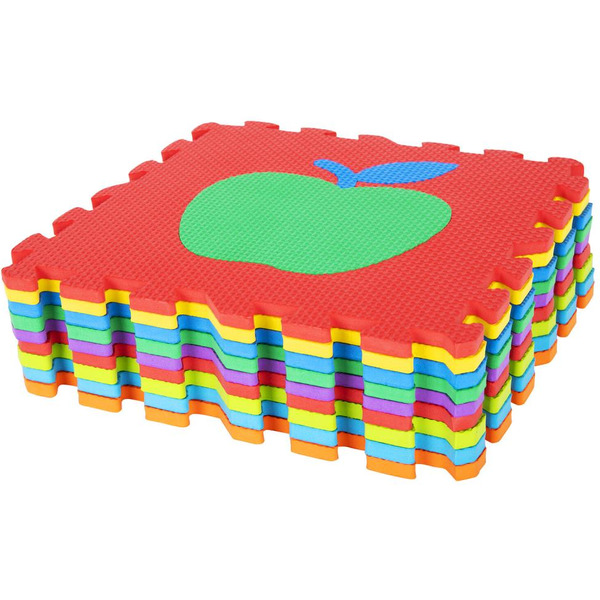 Коврик-пазл напольный ЮНЛАНДИЯ Фрукты-овощи 664665