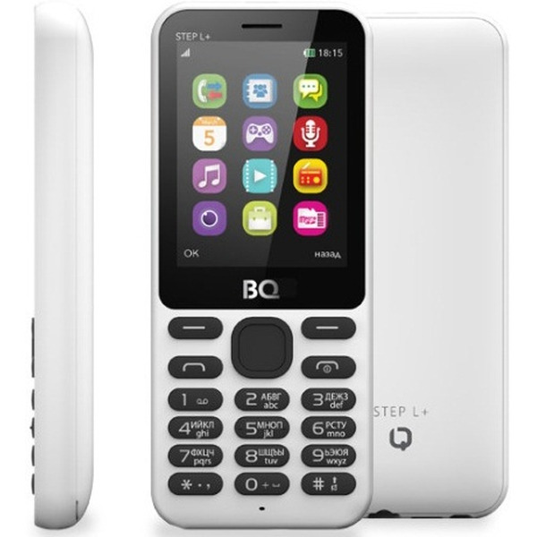 Мобильный телефонBQ-Mobile BQ-2431 Step L+ Белый
