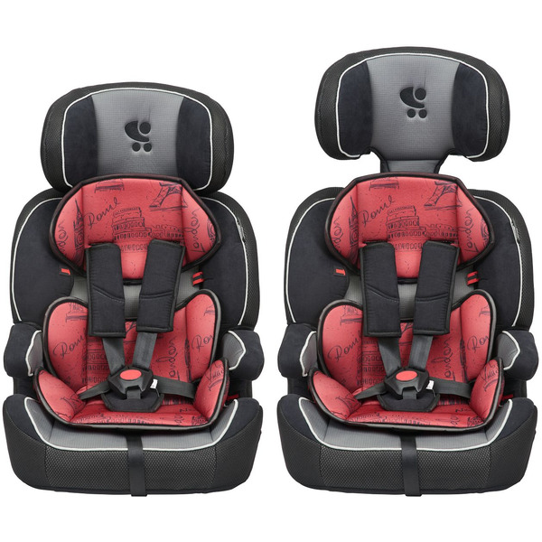 Автокресло Lorelli Navigator Black Red Cities