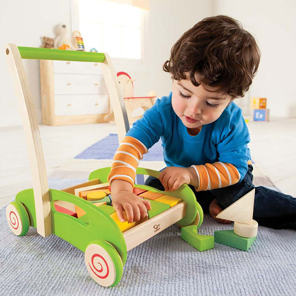Развивающий игровой набор Hape Ходунок с конструктором E0371-HP