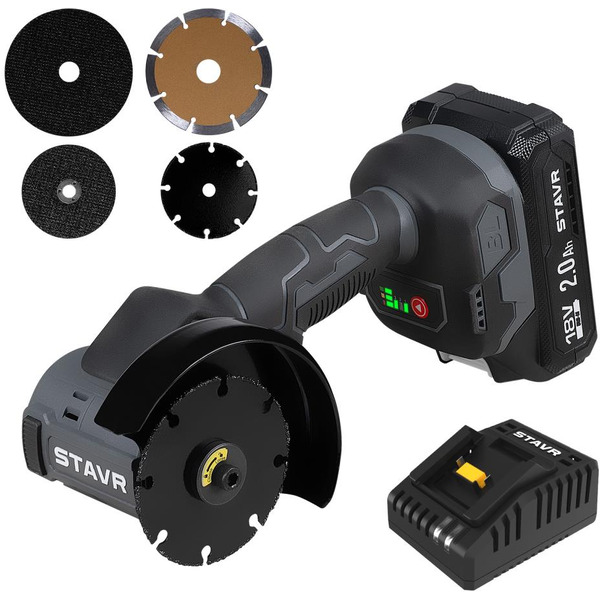 Угловая шлифмашина Stavr SAG 18BL-76V-1