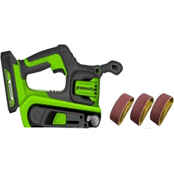 Ленточная шлифмашина Greenworks G24BS 3100607 (без АКБ и ЗУ)