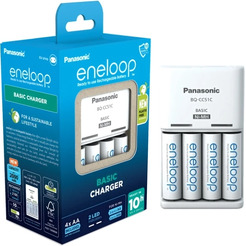 Зарядное устройство для аккумуляторов Panasonic Eneloop BQ-CC51/4xBK-3MCCE Basic Charger (K-KJ51MCD40E)