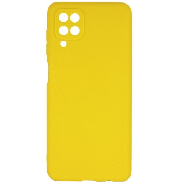 Накладка Case Matte Lux для Samsung Galaxy A12 / Galaxy M12 (Желтый)