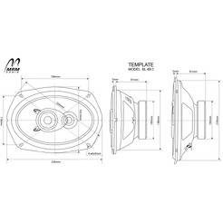 Коаксиальная АС MRM BL-69.3