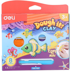 Пластилин DELI D75120