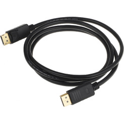 Кабель Buro BU-DP-V1.2-1.5M DisplayPort - DisplayPort (1.5м, черный)