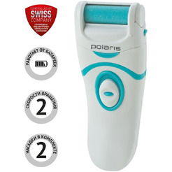 Педикюрный прибор для удаления мозолей POLARIS PSR0701 White/Green