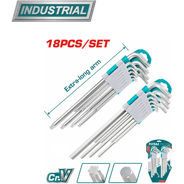 Набор ключей Total THT106KT0181 (18 предметов)