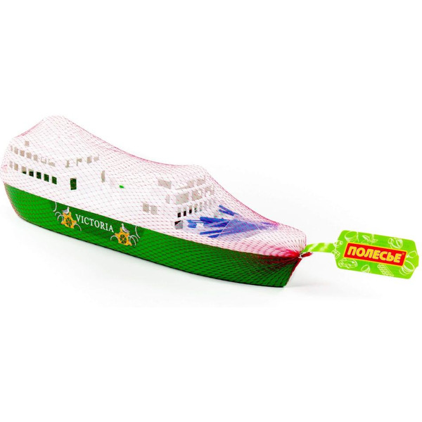 Корабль Полесье Корабль Виктория 56399 (зеленый/белый)