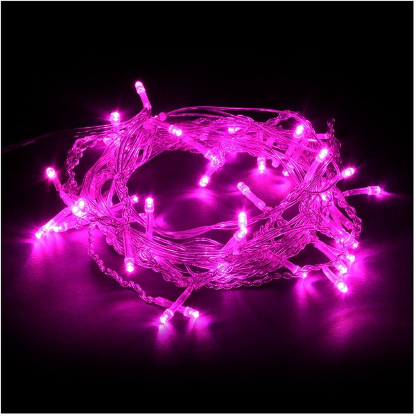 Светодиодная бахрома VEGAS 55168 (розовый)