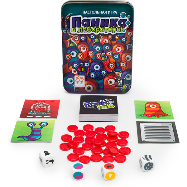 Настольная игра Стиль Жизни Паника в лаборатории 400721