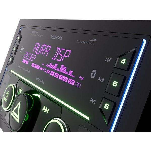 USB-магнитола Aura Venom-D868DSP