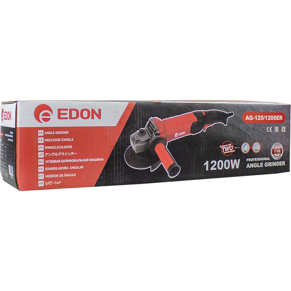 Угловая шлифовальная машина Edon AG-125/1200ER