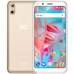 Смартфон BQ-Mobile BQ-5301 Strike View (золотой)