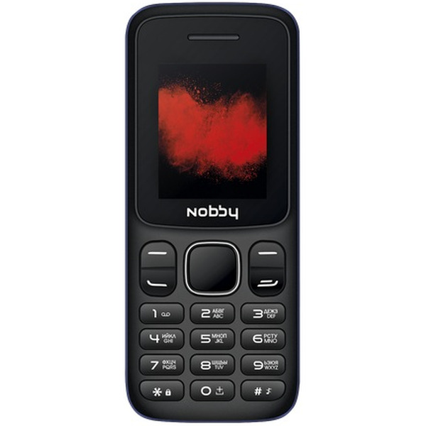 Мобильный телефон NOBBY 100 (черный/синий)