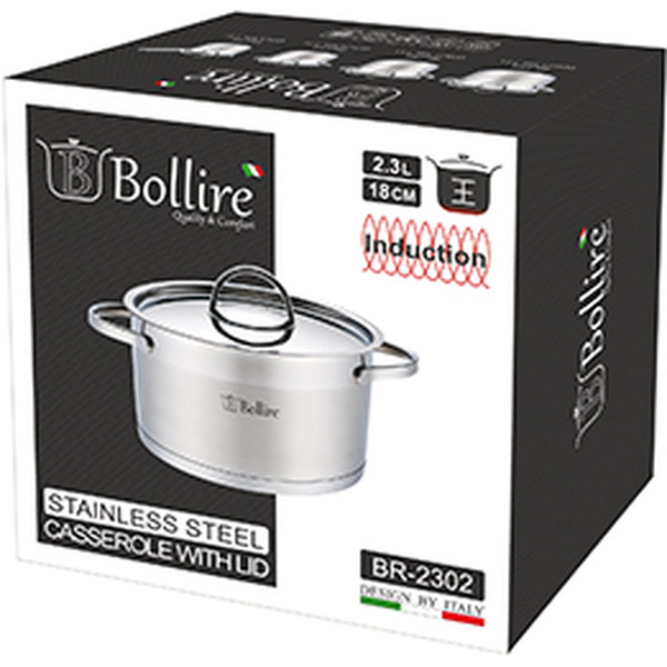 Кастрюля BOLLIRE BR-2302