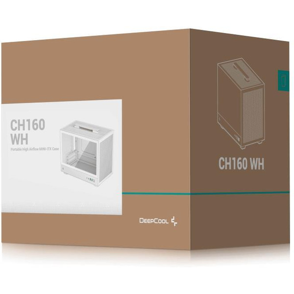 Корпус DeepCool CH160 WH R-CH160-WHNGI0-G-1