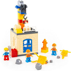 Конструктор Полесье "Макси" - "Строительная фирма" (66 элементов) 77615