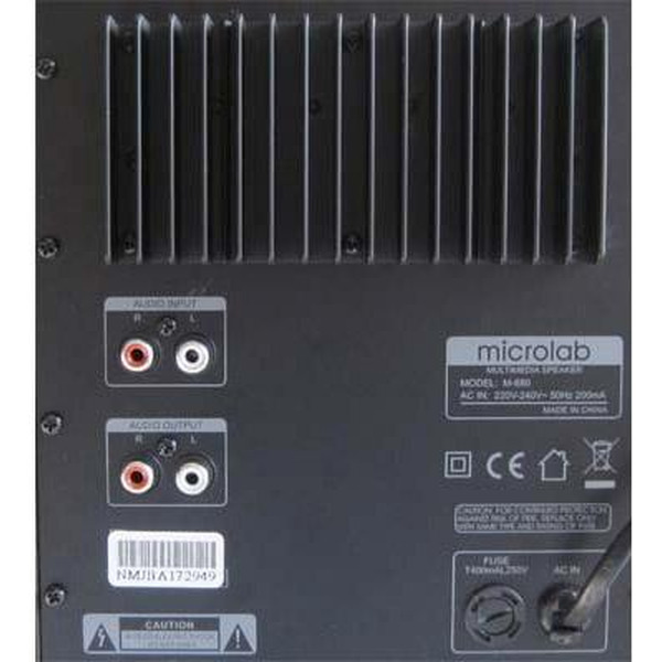 Акустическая система MICROLAB M880 Black (черный)