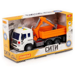 Самосвал Полесье Сити 96005 (оранжевый)