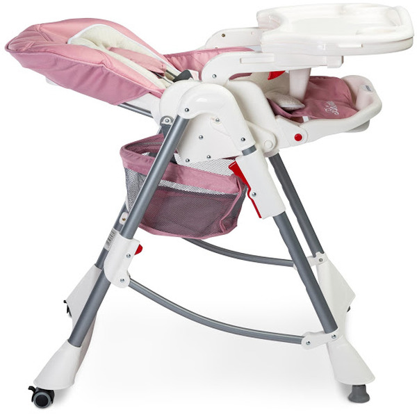 Стульчик для кормления CARETERO Bistro (розовый)