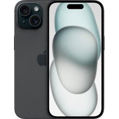 Смартфон Apple iPhone 15 128GB Black (MTP03ZP/A)