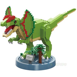 Игрушка конструктор MOYU Дилофозавр MY91008