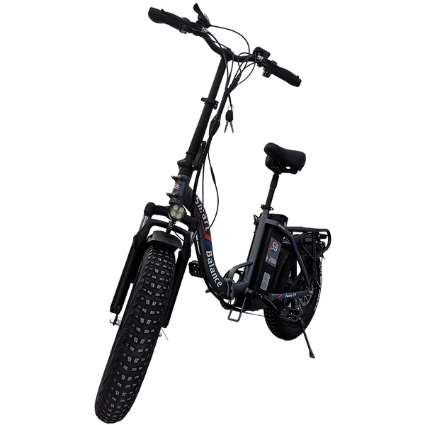 Электровелосипед Smart Balance Panda 20" (серый)