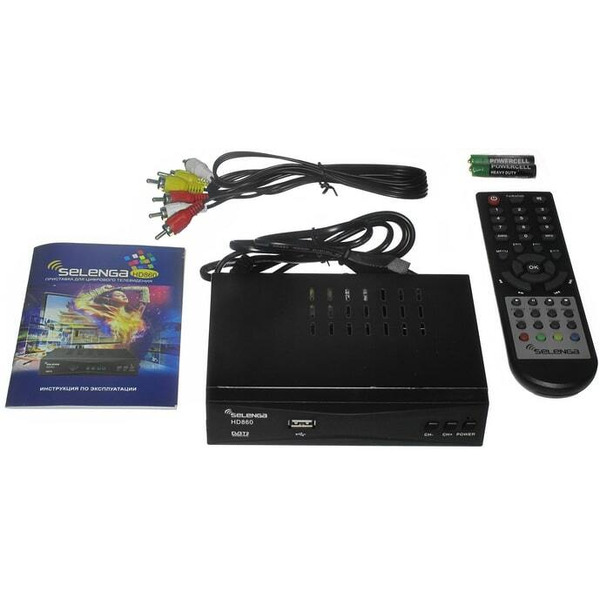 Приемник цифрового ТВ Selenga HD980D