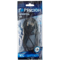 Кабель Гарнизон GCC-USB2-AMAF-1.8M