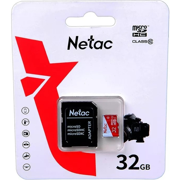 Память (flash-карты) Netac NT02P500ECO-032G-R