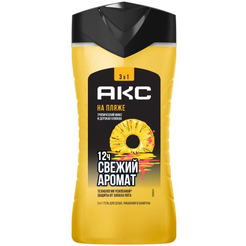 Гель для душа и шампунь АКС На пляже 250 мл