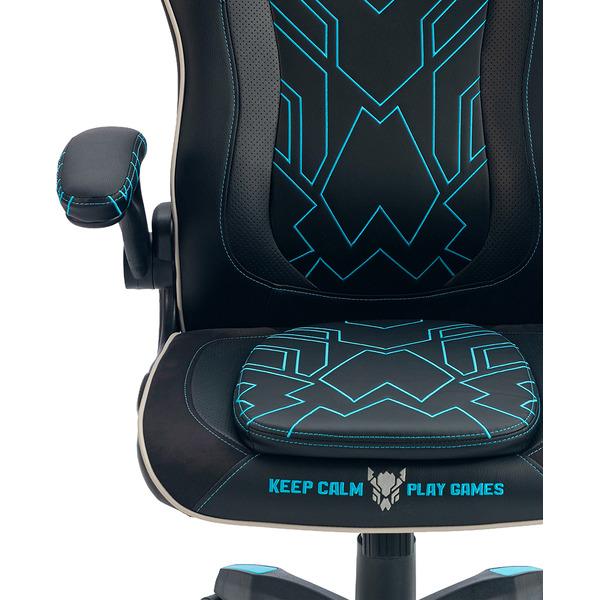 Кресло компьютерное FLOKY NEXUS Black-Blue V2