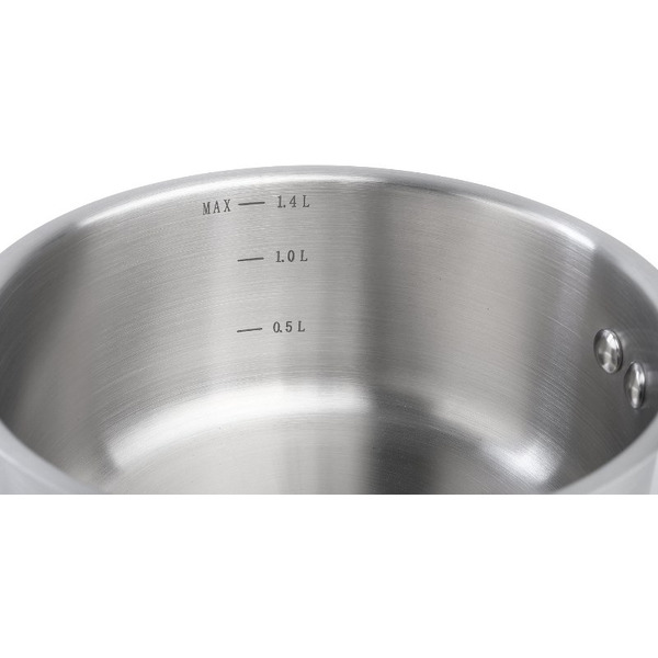 Ковш с крышкой  RONDЕLL Escurion Grey RDS-1191