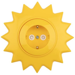 Розетка KRANZ HAPPY Солнце KR-78-0813