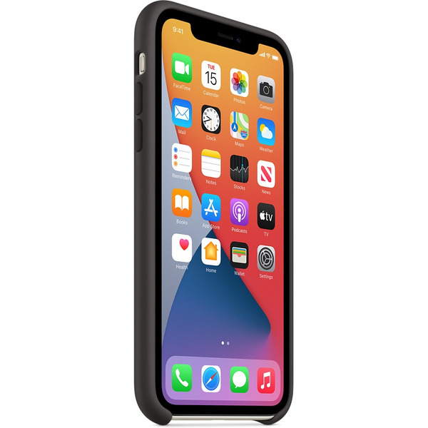Бампер BINGO Silicone Case iPhone 11 Черный