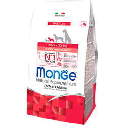 Сухой корм для собак Monge Daily Mini Puppy&Junior Rich In Chicken 800г